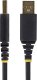 StarTech 1P6FFC-USB-SERIAL kabel równoległy Czarny 2 m USB Typu-A DB-9 3