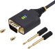 StarTech 1P6FFC-USB-SERIAL kabel równoległy Czarny 2 m USB Typu-A DB-9 7