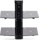 StarTech 2B-WALL-MOUNT-SHELF półka na sprzęt audio wideo Czarny Szkło 2