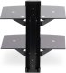 StarTech 2B-WALL-MOUNT-SHELF półka na sprzęt audio wideo Czarny Szkło 3