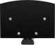 StarTech 2B-WALL-MOUNT-SHELF półka na sprzęt audio wideo Czarny Szkło 5