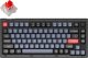 Keychron - V1 QMK Custom Mechanical Keyboard - Klawiatura mechaniczna Frosted Black Keychron K Pro Red Fully Assembled Knob 6