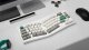 Keychron Q8 Max (Alice Layout) QMK/VIA Wireless Custom Mechanical Keyboard Fully Assembled Knob / Shell White / Gateron Jupiter Banana 2