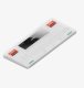 Nuphy - Air75 V2 Wireless Mechanical Keyboard - Bezprzewodowa Klawiatura Mechaniczna Slim Ionic White Moss 8