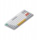 Nuphy - Air75 V2 Wireless Mechanical Keyboard - Bezprzewodowa Klawiatura Mechaniczna Slim Ionic White Wisteria 10