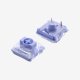 Nuphy - Air75 V2 Wireless Mechanical Keyboard - Bezprzewodowa Klawiatura Mechaniczna Slim Ionic White Wisteria 12
