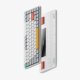 Nuphy - Air75 V2 Wireless Mechanical Keyboard - Bezprzewodowa Klawiatura Mechaniczna Slim Ionic White Wisteria 3