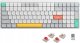 Nuphy - Air96 V2 Wireless Mechanical Keyboard - Bezprzewodowa Klawiatura Mechaniczna Slim Ionic White Red 1