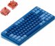 Nuphy - Halo75 v2 Wireless Mechanical Keyboard - Bezprzewodowa Klawiatura Mechaniczna Blue Lagoon Raspberry 4