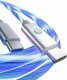 Kabel USB Oniverse USB-C - USB-C 2 m Niebieski (ONICAB1-CTYPEC2-LED) 1