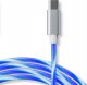 Kabel USB Oniverse USB-C - USB-C 2 m Niebieski (ONICAB1-CTYPEC2-LED) 3