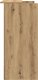 vidaXL Biurko recepcyjne dąb artisan 100x50x103,5 cm drewno klejone (3324168) 6