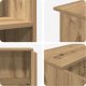 vidaXL Biurko recepcyjne dąb artisan 100x50x103,5 cm drewno klejone (3324168) 8