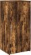 vidaXL Biurko recepcyjne dąb wędzony 200x50x103,5 cm Drewno klejone (3324182) 9