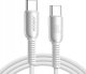 Kabel USB Joyroom USB-C - USB-C 1.2 m Szary (JYR1126) 1