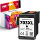 WYSOKOWYDAJNY tusz do drukarki HP 703 XL czarny D730 F735 K109a K209a K510a 1