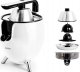 Wyciskarka do cytrusów 2 stożki Kitchencook PRESSPOD WHITE 1