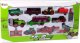 Zestaw Pojazdów Rolniczych Traktor 12 Sztuk Metal LEAN Toys 6