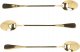 Latte spoon set Homla STILO Gold, 3 pcs. 4
