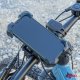 Uchwyt do telefonu na rower motocykl skuter hulajnogę obrotowy 360 AMIO-04146 3