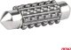 Żarówki LED CANBUS Festoon C5W 12SMD 2016 41mm White 12V 24V AMIO-04238 2