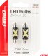 Żarówki LED CANBUS Festoon C5W 12SMD 2016 41mm White 12V 24V AMIO-04238 4