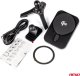 Uchwyt samochodowy na telefon do kratki i na kokpit z szybk? ładowark? indukcyjn? Qi2 15W AMIO-04180 9