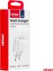 Ładowarka sieciowa Quick Charge 35W 2x USB-C 100-240V AMIO-04288 4