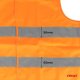 Kamizelka ostrzegawcza odblaskowa pomarańczowa z certyfikatem XXXL AMIO-03986 7