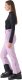 Spodnie narciarskie damskie 4F F0754 jasny fiolet 4FWAW24TFTRF0754 52S XL 2