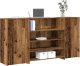 vidaXL Biurko recepcyjne Stare drewno 200x50x103,5 cm Drewno klejone 1