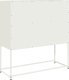vidaXL Szafka, biała, 100,5x39x107 cm, stal walcowana na zimno 8