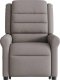 vidaXL Podnoszony fotel masujący, rozkładany, kolor taupe, tkanina 6