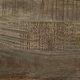 vidaXL Stolik kawowy Jasnoszary 80x50x40 cm Drewno lite Mango 10