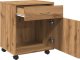vidaXL Szafka na kółkach, dąb artisan, 45x38x54 cm 8