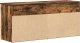 vidaXL Ławka z miejscem na buty, przydymiony dąb, 102x30,5x45 cm (859140) 6