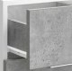 vidaXL Dolna szafka Betonowa Szara 40x46x81,5 cm Drewno klejone 8
