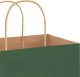 vidaXL Torby papierowe Kraft 250 szt. z uchwytami zielone 22x11x28 cm 9