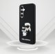 Karl Lagerfeld KLHCS24FE3DRKCNK S24 FE    S721 czarny/black hardcase 3D Rubber Karl&Choupette 10