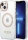 Guess Guess GUHMP15MHTRMD iPhone 15 Plus / 14 Plus 6.7" złoty/gold hard case Metal Outline Magsafe 1