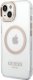 Guess Guess GUHMP15MHTRMD iPhone 15 Plus / 14 Plus 6.7" złoty/gold hard case Metal Outline Magsafe 2