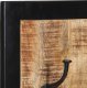 vidaXL Wieszak na ubrania 40x2x80 cm lite drewno surowe mango 4