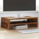 vidaXL Podstawka pod monitor, stare drewno, 42x24x13 cm 3