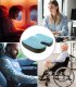 PODUSZKA ORTOPEDYCZNA DO SIEDZENIA ERGONOMICZNA NA KRZESŁO FOTEL DO AUTA BIURA PIANKA MEMORY 2