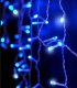 LAMPKI ZEWNĘTRZNE SOPLE 500 LED NIEBIESKIE 20M EFEKT FLASH KURTYNA GIRLANDA OŚWIETLENIE ŚWIĄTECZNE 2