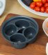 WKŁADKA DO GOTOWANIA JAJEK THERMOMIX MONSIEUR COUSINE EDITION PLUS NA 4 JAJKA SZARA CZĘŚĆ ZAMIENNA 2