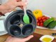 WKŁADKA DO GOTOWANIA JAJEK THERMOMIX MONSIEUR COUSINE EDITION PLUS NA 4 JAJKA SZARA CZĘŚĆ ZAMIENNA 4
