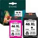 Tusz do drukarki HP 46 czarny + kolor XL | ZESTAW | CZ637AE + CZ638AE 1