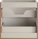 Szafka pod umywalkę nablatową BELLA CASHMERE 82-60-2S z blatem 60 cm kaszmir COMAD 3
