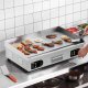 Półpłaski Komercyjny Grill Elektryczny 4400 W 3